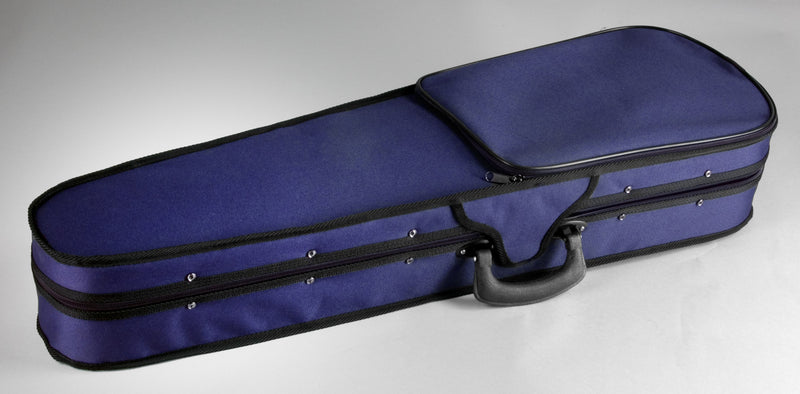 shaped viola case closed